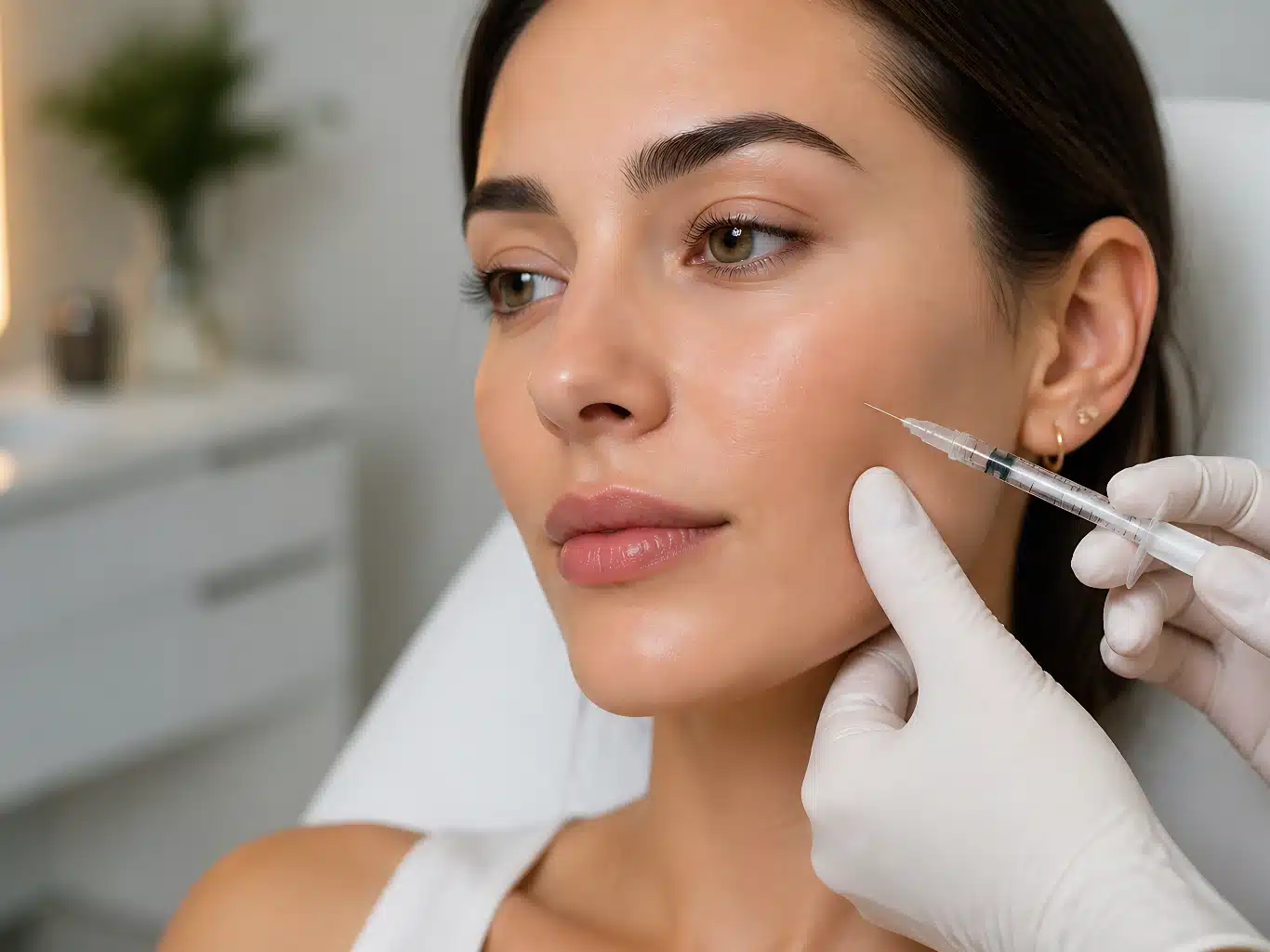 aesthetic facial injection for skin rejuvenation